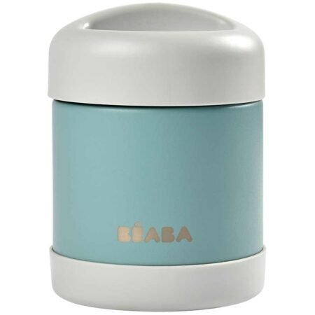 Термос Beaba 300 мл. зелений-сірий
