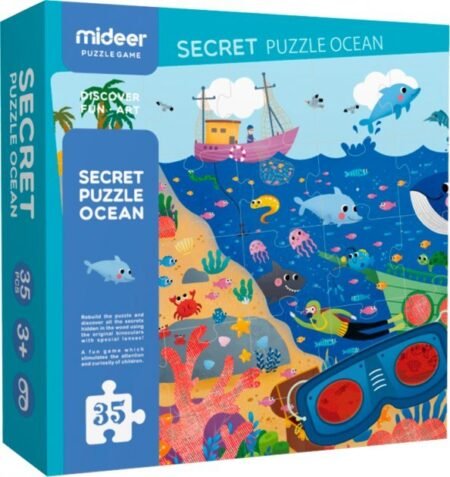 Пазл с очками Океан