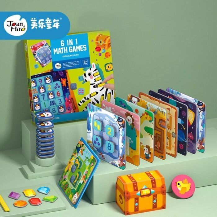 Набір математичних ігор 6в1 Jar Melo - Зображення 2