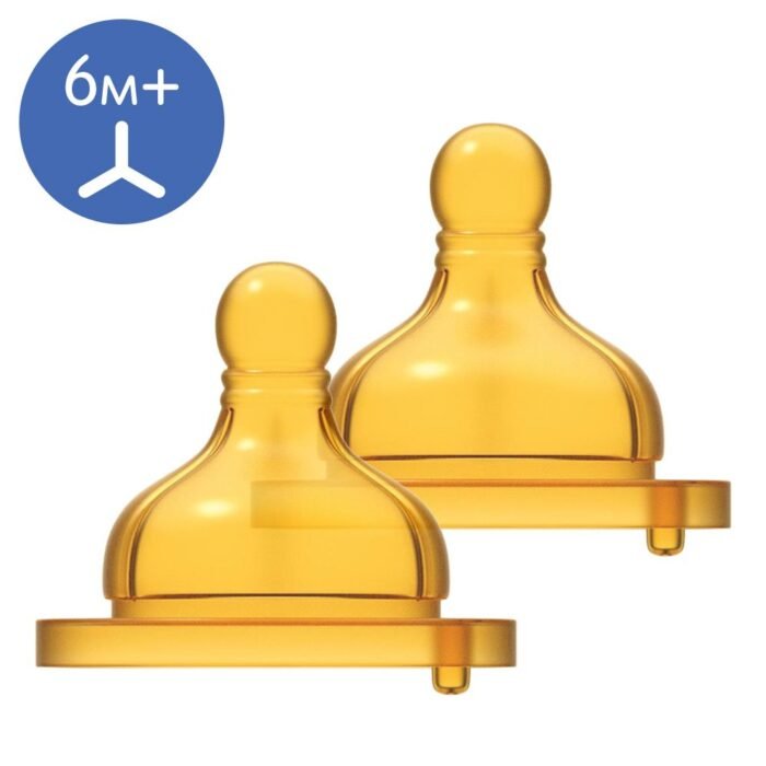 Соска латексна *ORIGINAL TOUCH* від 6 місяців для каш або сумішей,  2шт. - Зображення 2