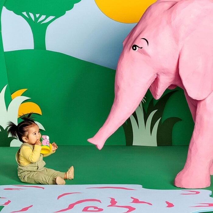 Чашка непроливна *Miracle 360 Deco* (Слоненя), 177мл. - Зображення 3