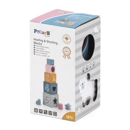 Кубики Viga Toys PolarB Сортуємо і складаємо (44016)