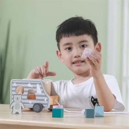 Каталка Viga Toys PolarB Машинка-сортер (44041) - Зображення 3