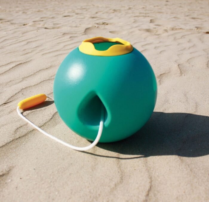 Сферичне відро *BALLO* (колір зелений+жовтий) - Зображення 3