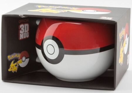 Кружка 3D Pokemon Pokeball 3D