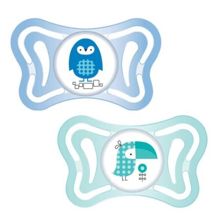 Пустушка Physio Light силіконова від 2 до 6 місяців 2шт. (хлопчик)