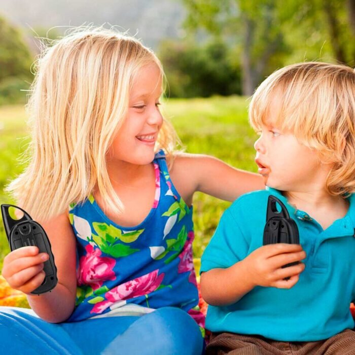 Рації дитячі комплект 2шт *Справжні рації* 0.5 Вт (жовтий та блакитний) - Зображення 3