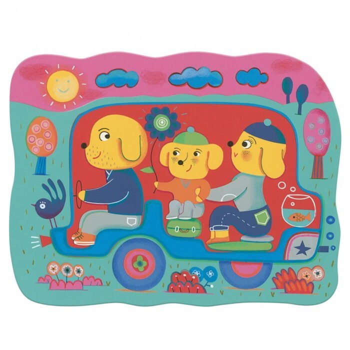 DJECO Художній комплект для малювання водою *У дорозі*, DJ09066 - Зображення 3