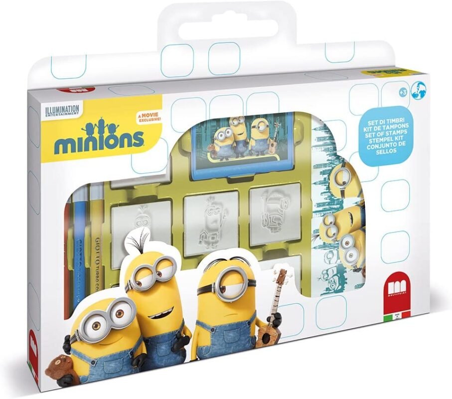 Laboratorio actividades + 5 sellos Minions