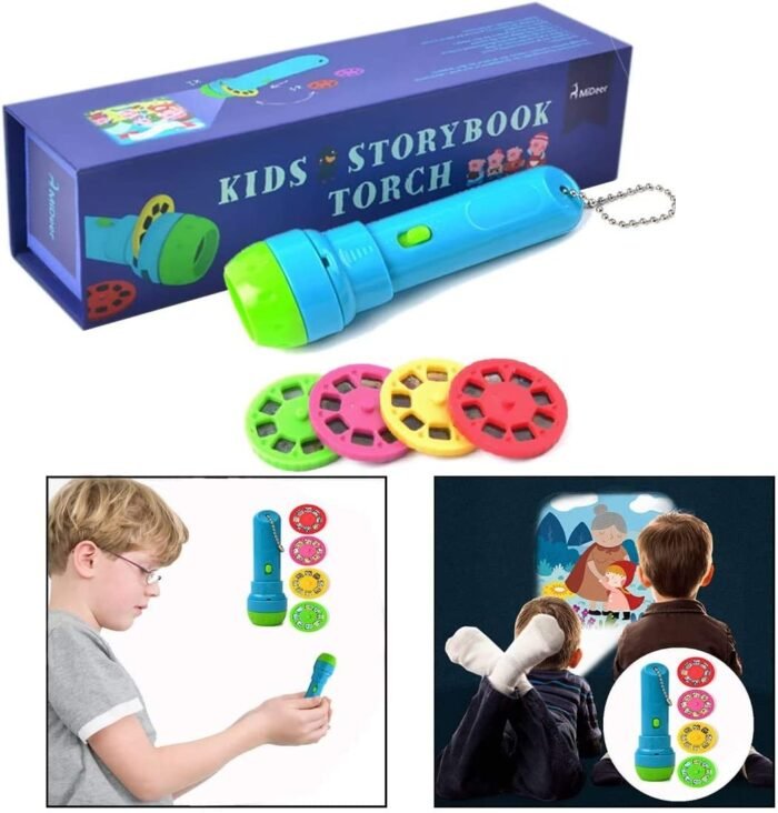 61ycxl4-j6l._ac_sl1097_ Kids Story Book Torch - Зображення 1