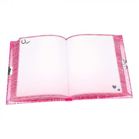 Щоденник для записів на замочку, рожевий - Зображення 2