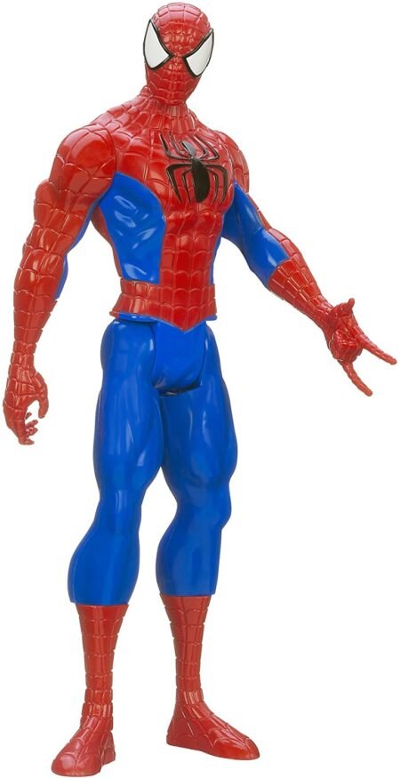 Marvel Ultimate Spider-man Titan Hero Series Spider-man Figure, 12-Inch - Зображення 2