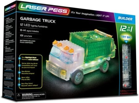 LASER PEGS 12in1 Garbage Truck
