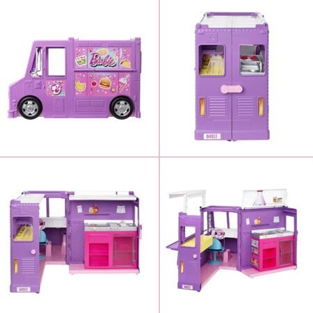 Barbie food truck + doll family - Зображення 2