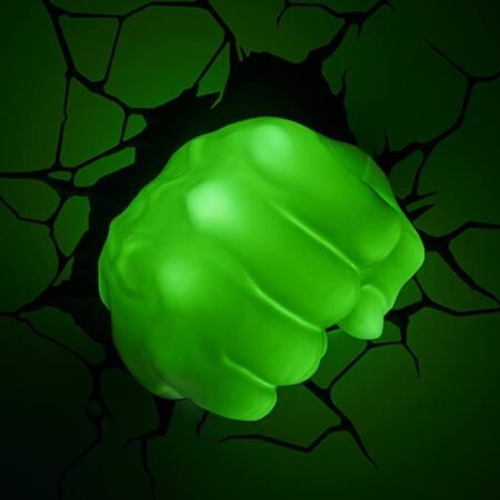 3D Light FX Marvel Avengers Hulk Fist 3D Deco Light - Зображення 3