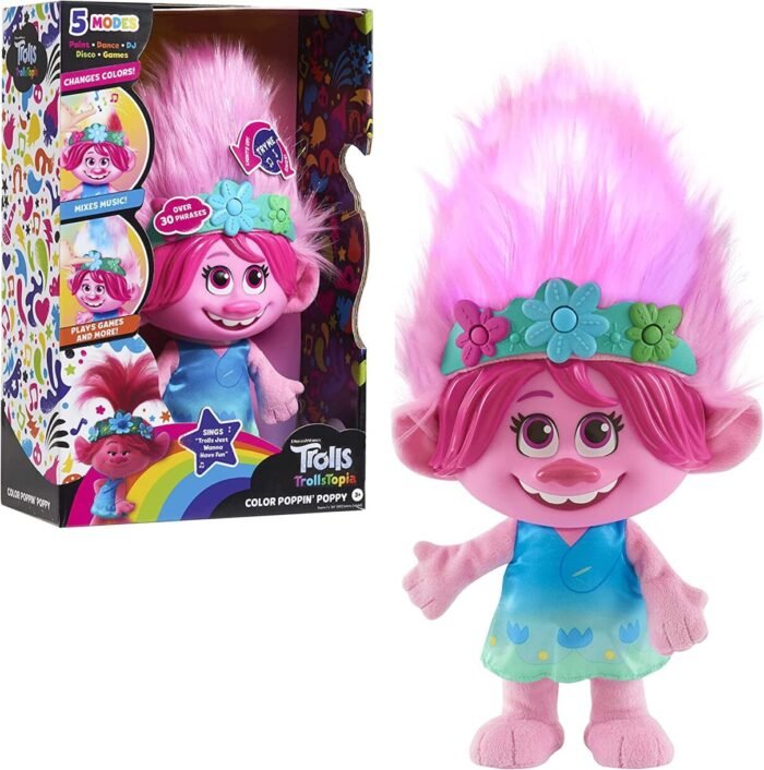 Інтерактивна фігурка з музикальними та світловими ефектами Trolls - Зображення 1