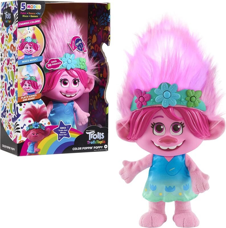 Інтерактивна фігурка з музикальними та світловими ефектами Trolls