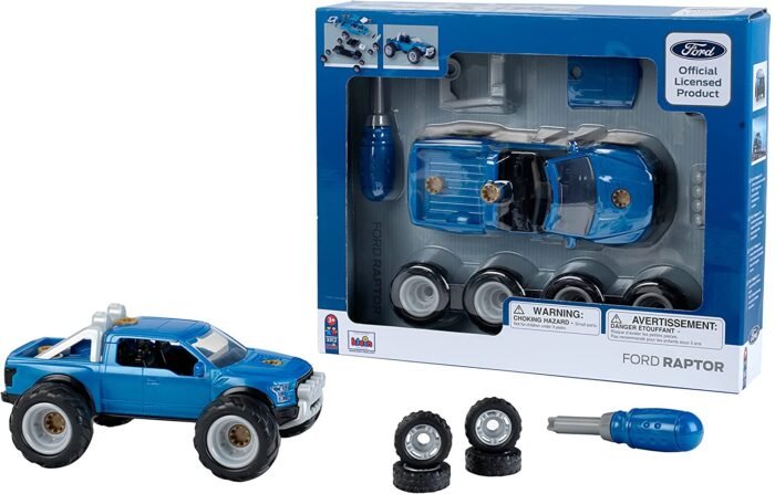 Комплект для складання авто Ford F150 Raptor з викруткою - Зображення 1