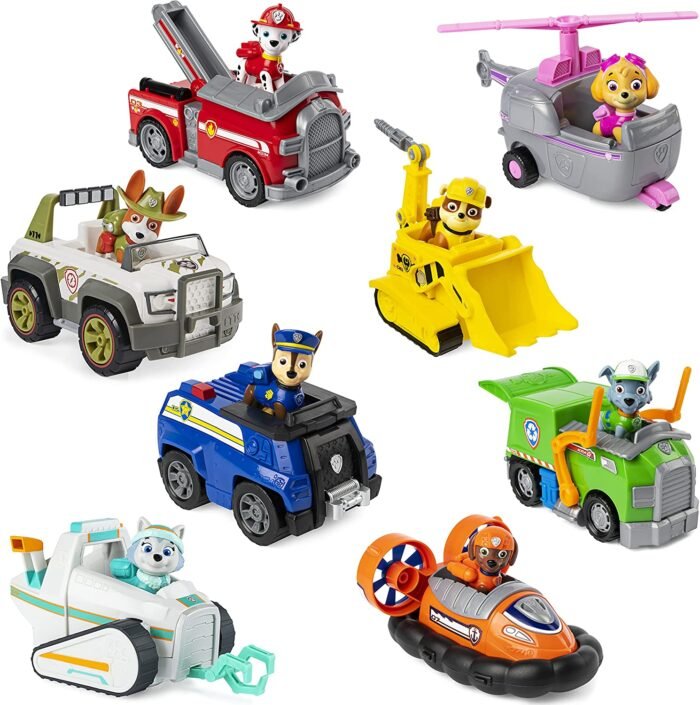 SPIN Paw Patrol basic vehicle + figurine - Зображення 1