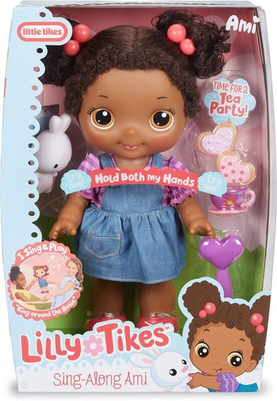 Little Tikes Sing-Along Ami 12-inch Lilly Tikes Preschool Doll for Ages 3 Years and Up