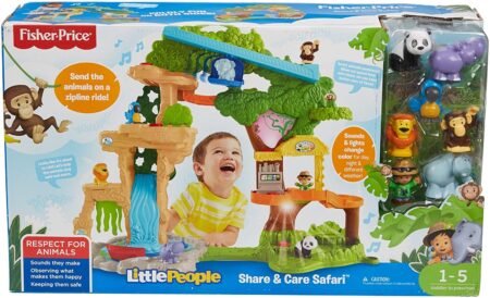 Fisher-Price Little People Happy Animals Habitat