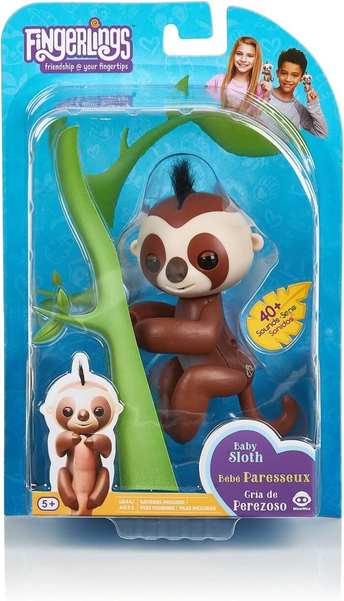 Інтерактивна мавпочка - Fingerlings Baby Sloth - Зображення 1