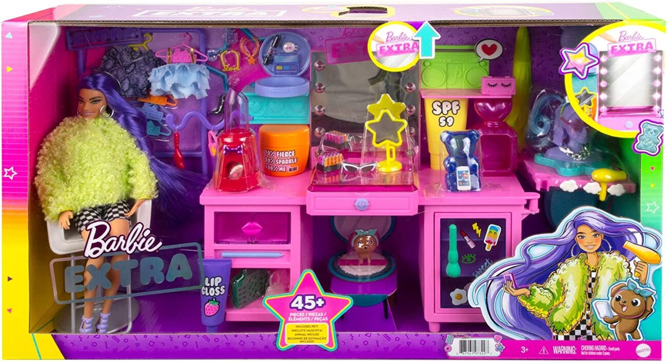 Ігровий набір Barbie Extra Візажний столик (GYJ70)