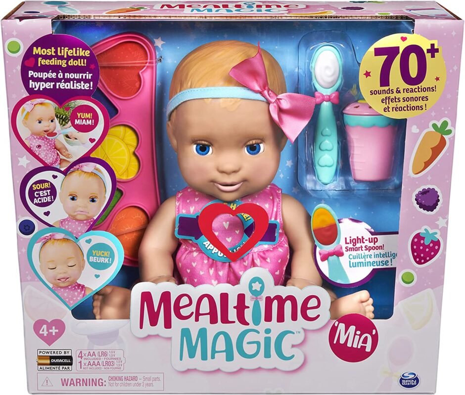 Mealtime Magic Mia, Interactive Feeding Baby