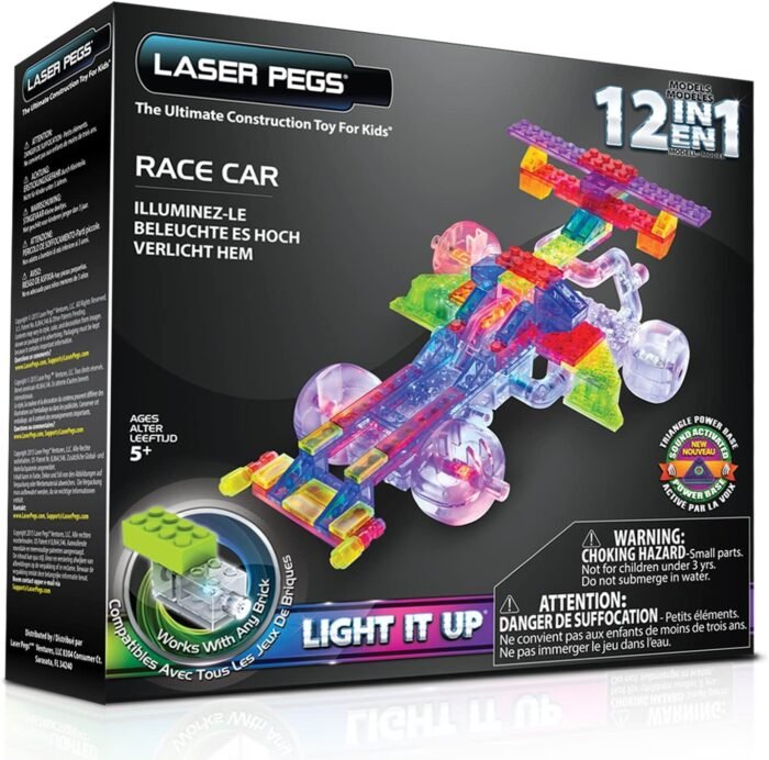 81x3vaxuxcl._ac_sl1398_ LASER PEGS 12in1 racing blocks St. - Зображення 1