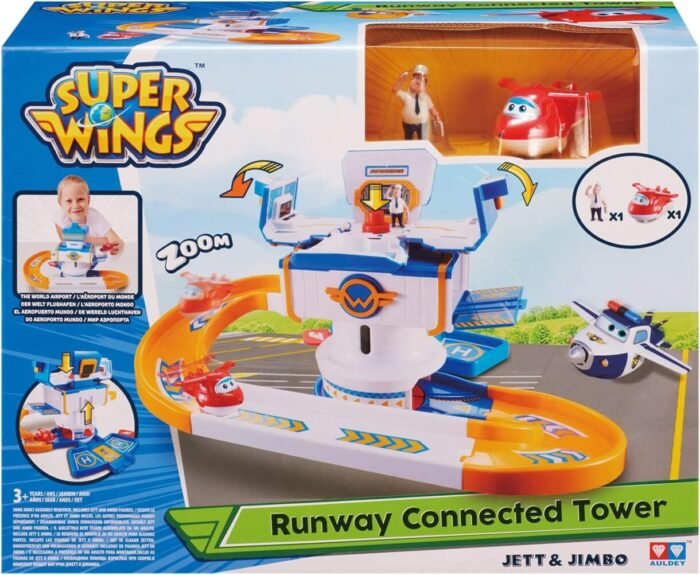 Іграшковий набір Super Wings Арт. YW710812 Runway Connected Tower - Зображення 1