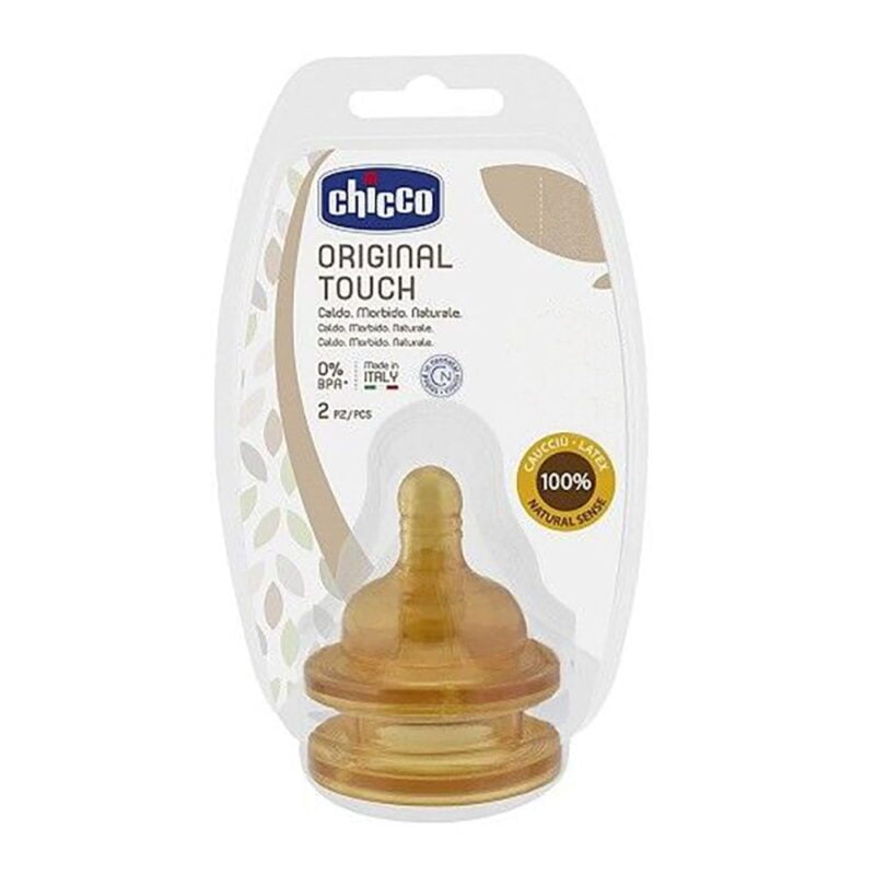 Соска латексна *ORIGINAL TOUCH* від 6 місяців для каш або сумішей,  2шт.