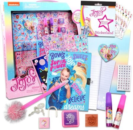 Jojo Siwa Glitter Diary Set in Box