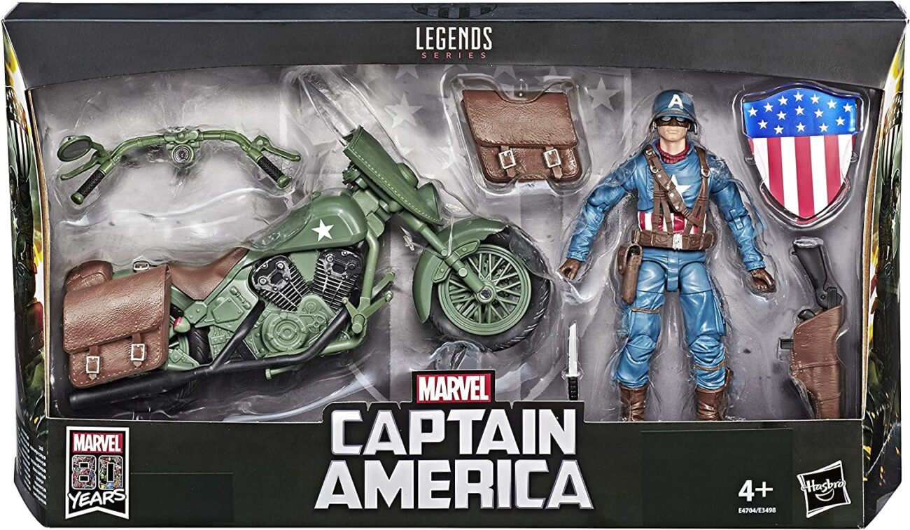 Ігровий набір Marvel з колекційною фігурою Капітана Америки