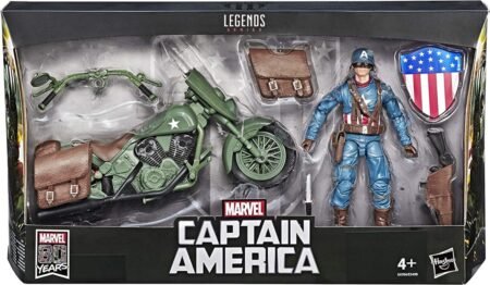 Ігровий набір Marvel з колекційною фігурою Капітана Америки