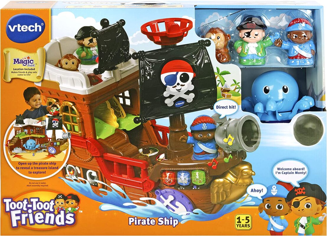 VTech 80-177873 Toot Friends Pirate Ship