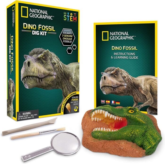 NATIONAL GEOGRAPHIC DINOSAUR DIG KIT - Зображення 1