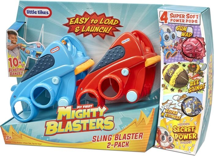 Набір  двох іграшковий бластерів з м'якими пулями Mighty Blasters - Зображення 1