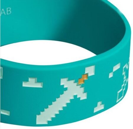 Браслет Minecraft Explorer Rubber Bracelet-One Size-MultiColor - Зображення 2