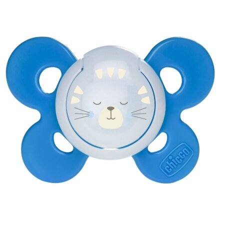 Пустушка Physio Comfort силіконова з футляром від 16-36 місяців 1шт. (люмінесцентна)