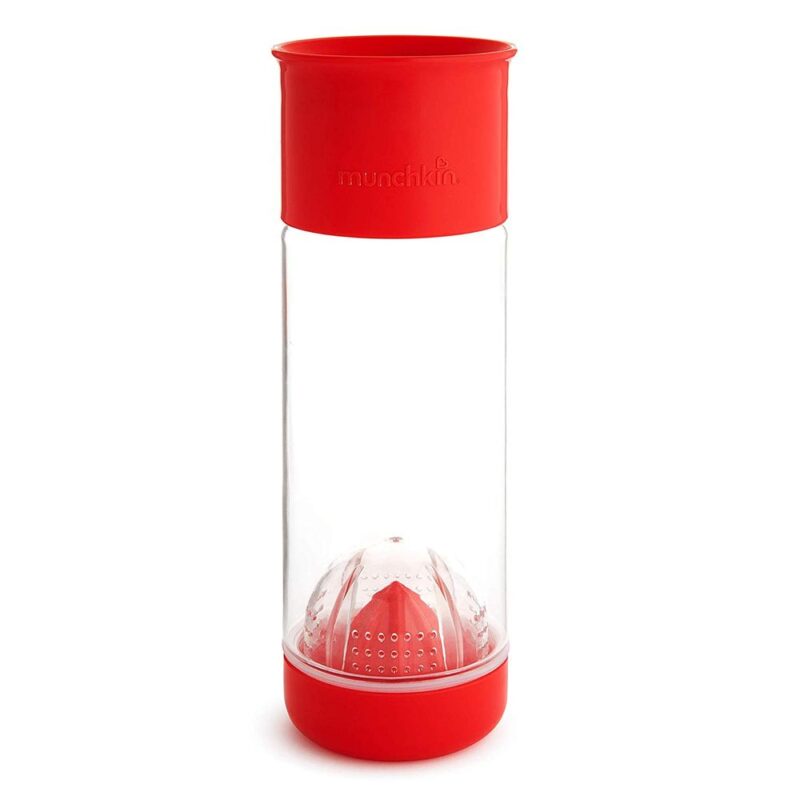 Чашка непроливна *Miracle 360 Fruit Infuser Cup*, 591 мл (червона)