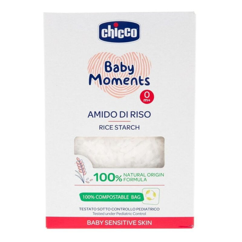 Крохмаль рисовий для чутливої шкіри “Baby Moments”, 250 г
