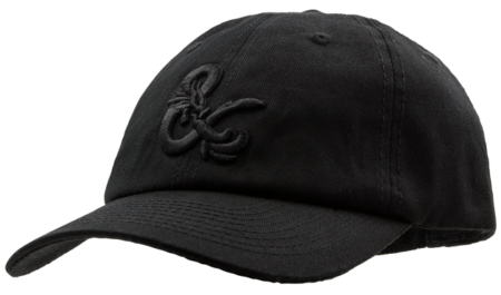 Бейсболка D&D Black Logo Ampersand Dad Cap