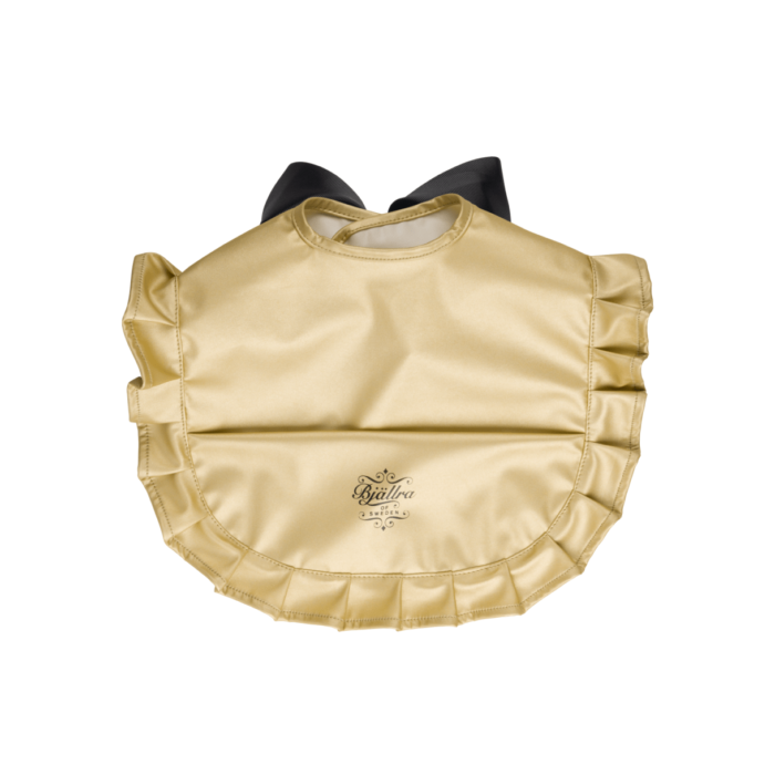 bib-gold-frontside_grande Слинявчик нагрудник Bjallra of Sweden - колекція Gold - Зображення 1