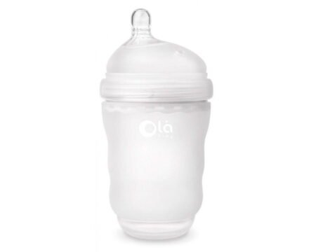 Дитяча антиколікова пляшечка GentleBottle - Frost/Білий, 240мл