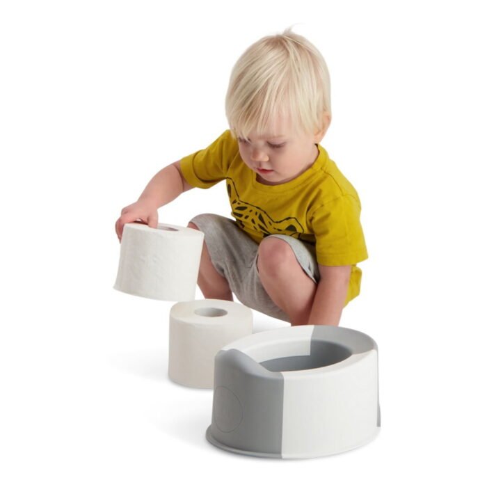 Горщик дитячий компактний Buubla - white/білий - Зображення 3