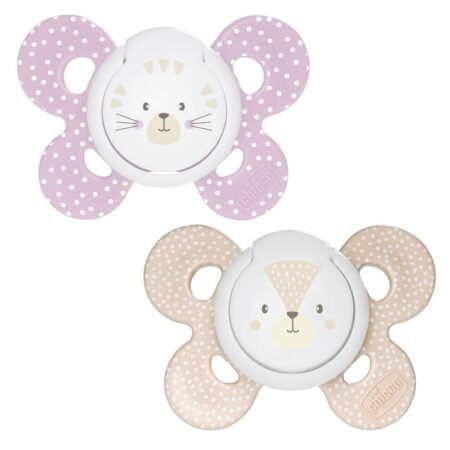 Пустушка Physio Comfort силіконова від 6 до 16 місяців 2шт. (дівчинка)