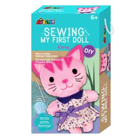6004095 Набір для творчості, шиття ляльки *Кошеня*