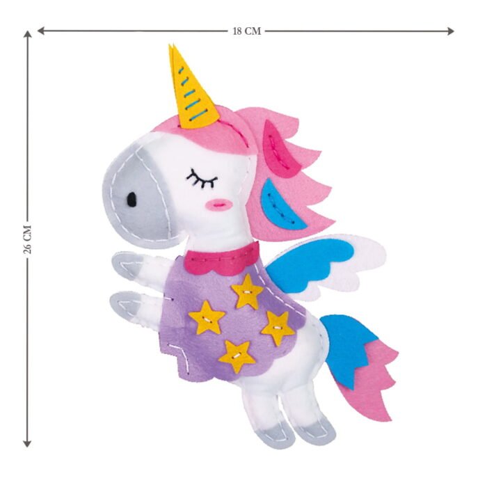 6004096 Набір для творчості, шиття ляльки *Єдиноріг* - Зображення 2