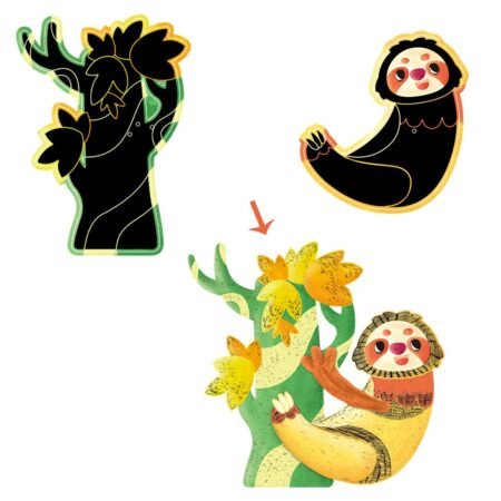 6004084 Набір для творчості, скретч-арт *Лінивці* - Зображення 3