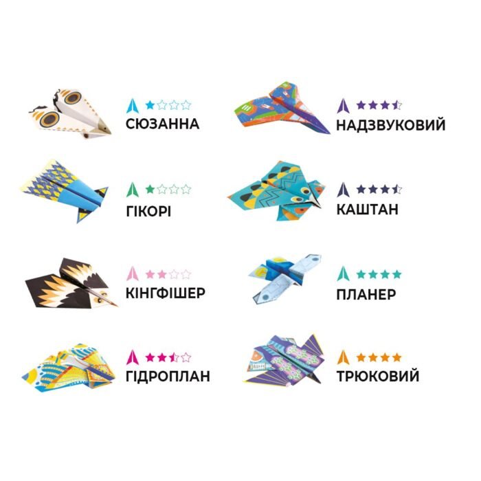 6004089 Набір для творчості, оригамі *Аеропорт з літаками*, 40 аркушів - Зображення 2